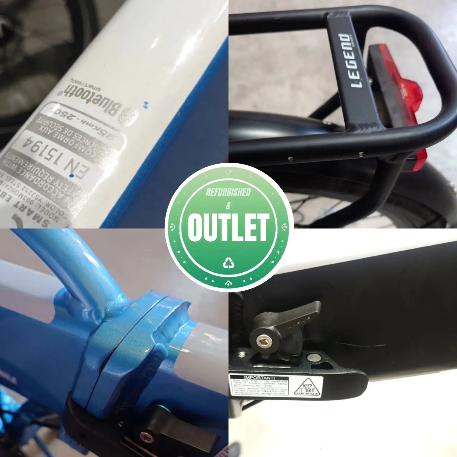 Refurbished Smart eBikes