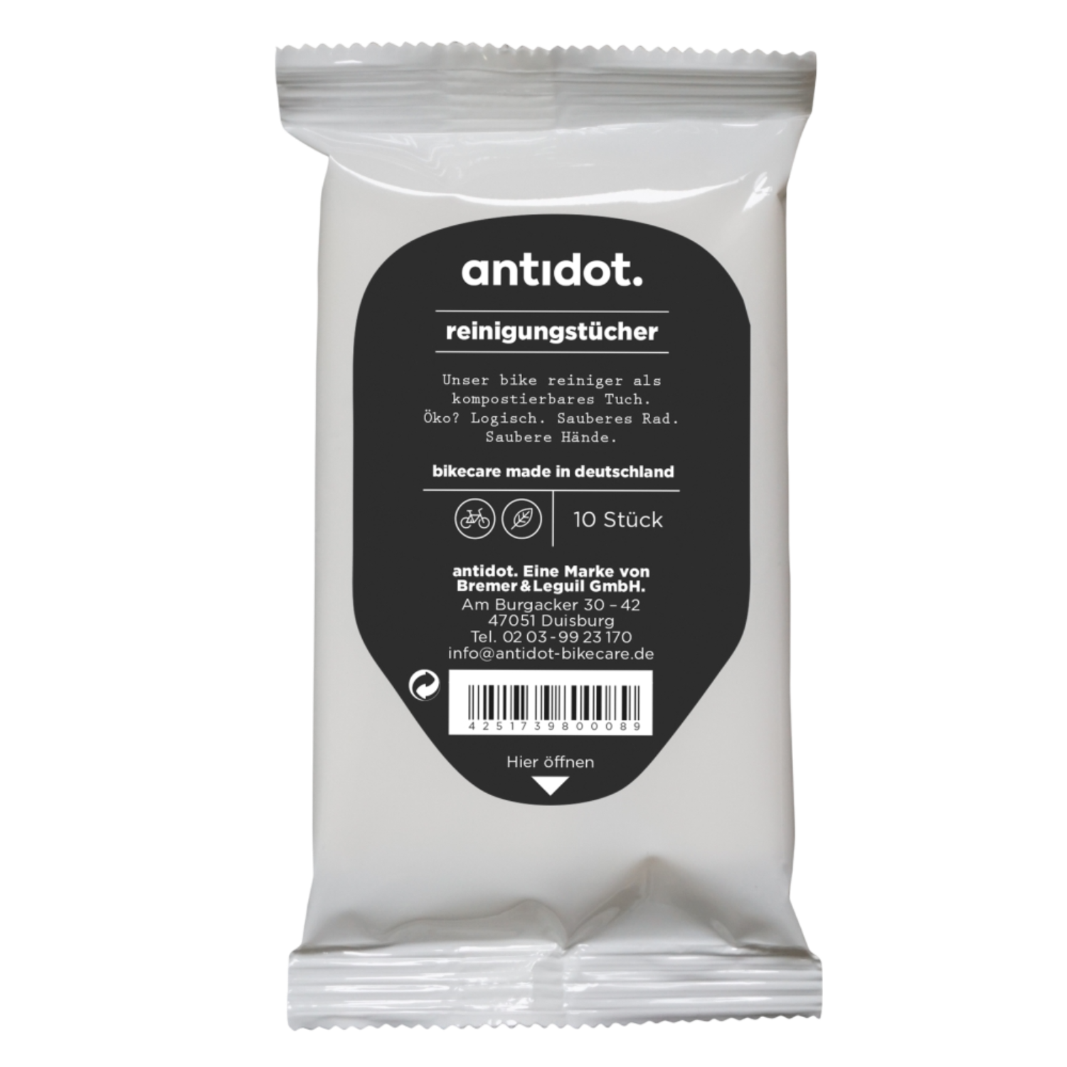 Antidot Cleaning Wipes